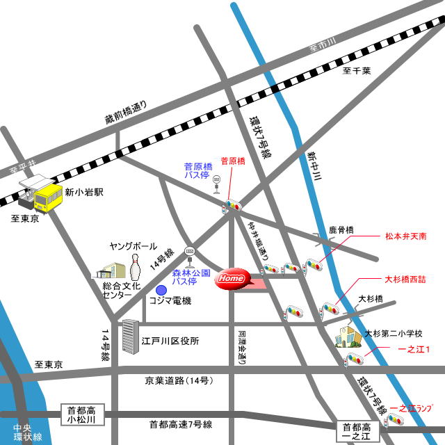 アクセスマップ