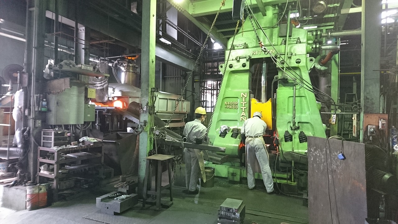 江戸川鍛工 鍛造工場 全体 東京江戸川区